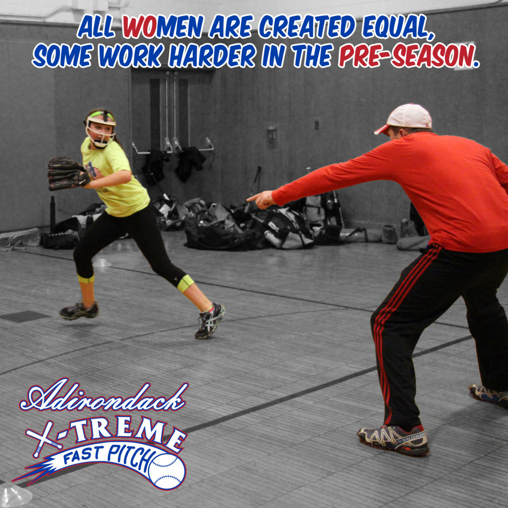 All women are created equal, some just work harder in the pre-season.